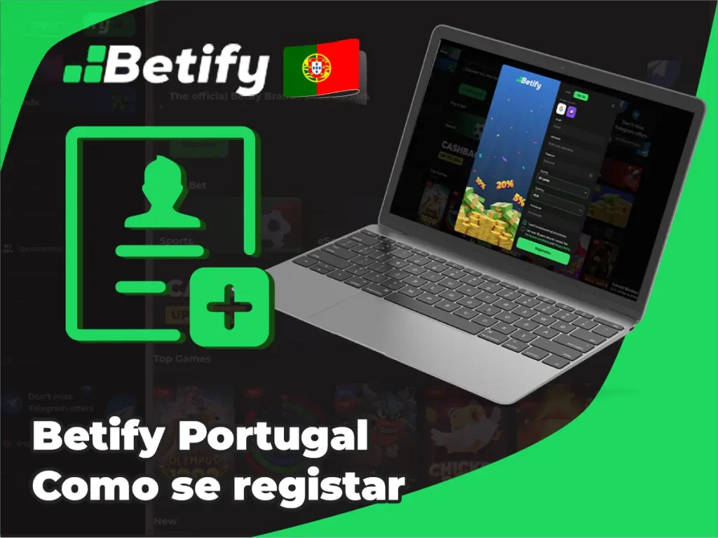 Betify Portugal Como se registar